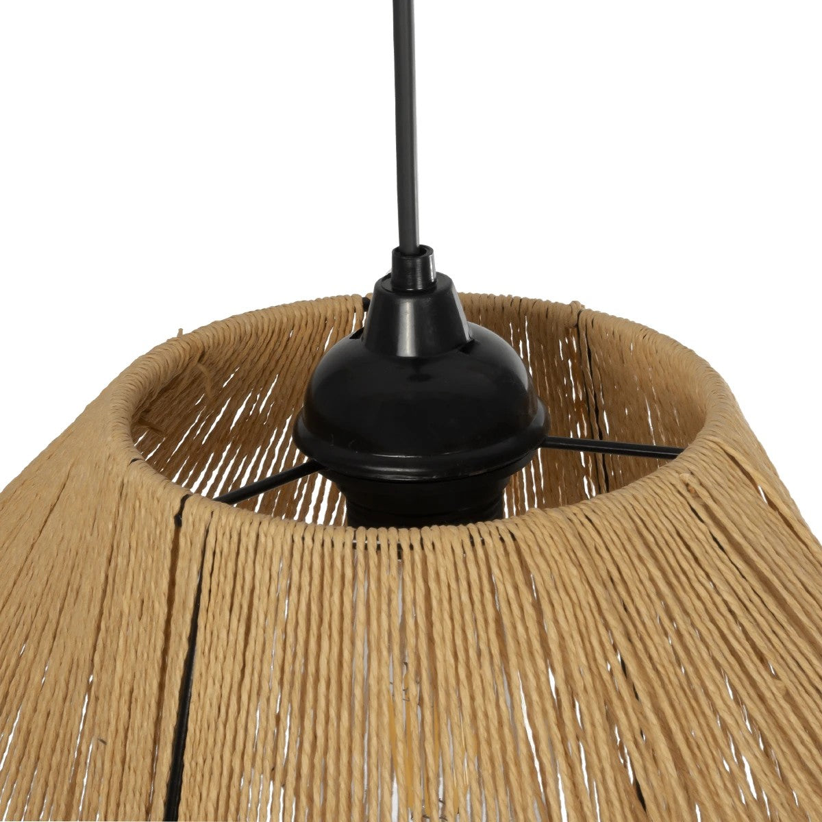 ECLAIR 205-0030 Boho Κρεμαστό Φωτιστικό Οροφής με Ντουί 1 x E27 AC 220-240V IP20 - Μπεζ - M41 x Π27 x Υ29