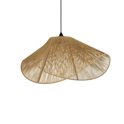 ECLAIR 205-0031 Boho Κρεμαστό Φωτιστικό Οροφής με Ντουί 1 x E27 AC 220-240V IP20 - Μπεζ - M70 x Π40 x Υ32