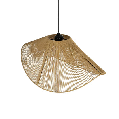 ECLAIR 205-0031 Boho Κρεμαστό Φωτιστικό Οροφής με Ντουί 1 x E27 AC 220-240V IP20 - Μπεζ - M70 x Π40 x Υ32