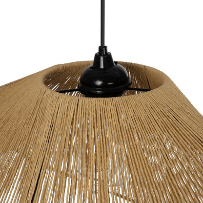 ECLAIR 205-0031 Boho Κρεμαστό Φωτιστικό Οροφής με Ντουί 1 x E27 AC 220-240V IP20 - Μπεζ - M70 x Π40 x Υ32