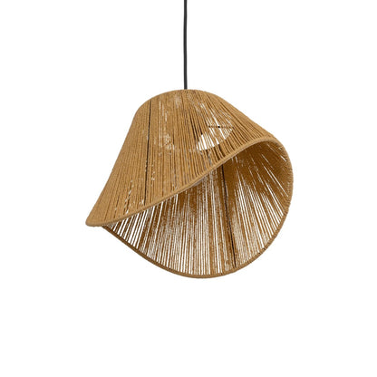 ELDA 205-0032 Boho Κρεμαστό Φωτιστικό Οροφής με Ντουί 1 x E27 AC 220-240V IP20 - Μπεζ - M32 x Π21 x Υ24