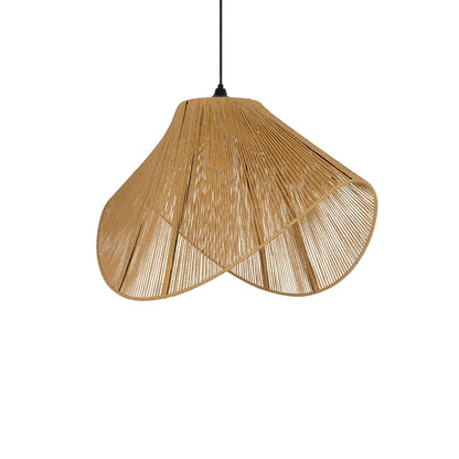 ELDA 205-0033 Boho Κρεμαστό Φωτιστικό Οροφής με Ντουί 1 x E27 AC 220-240V IP20 - Μπεζ - M68 x Π34 x Υ39