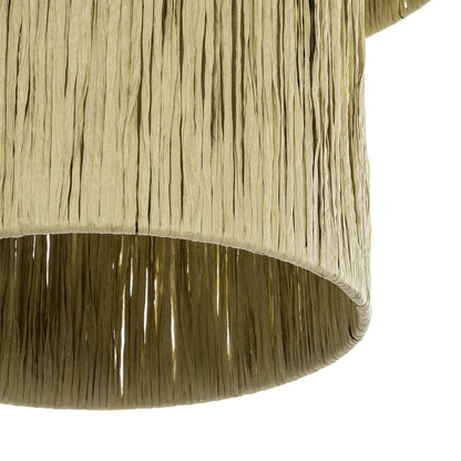 COROIN 205-0035 Boho Κρεμαστό Φωτιστικό Οροφής με Ντουί 1 x E27 AC 220-240V IP20 - Μπεζ - M70 x Π70 x Υ64