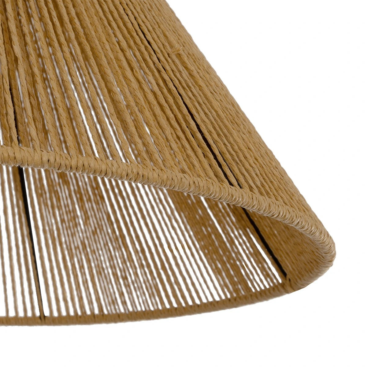 HATA 205-0036 Boho Κρεμαστό Φωτιστικό Οροφής με Ντουί 1 x E27 AC 220-240V IP20 - Μπεζ - M35 x Π35 x Υ21