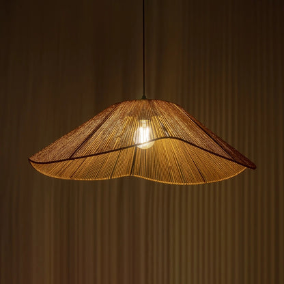 COURBE 205-0039 Boho Κρεμαστό Φωτιστικό Οροφής με Ντουί 1 x E27 AC 220-240V IP20 - Μπεζ - M62 x Π62 x Υ22