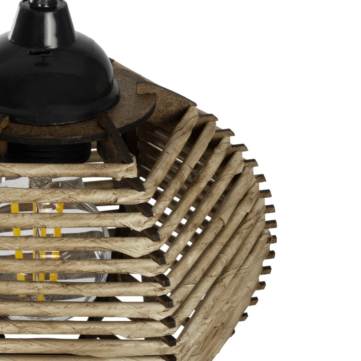 JUTTI 205-0041 Boho Κρεμαστό Φωτιστικό Οροφής με Ντουί 1 x E27 AC 220-240V IP20 - Μπεζ - M20 x Π20 x Υ18