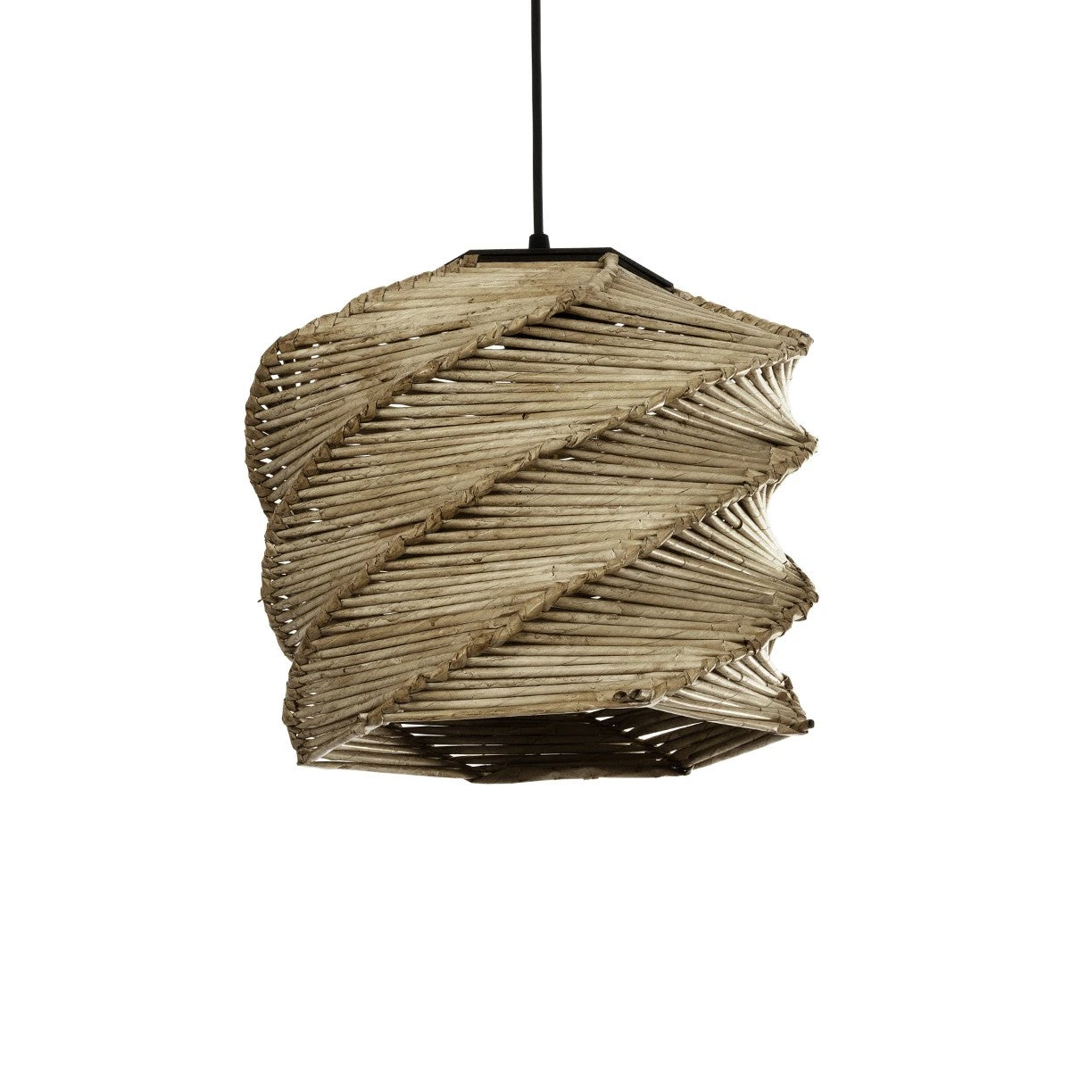 HUSLE 205-0045 Boho Κρεμαστό Φωτιστικό Οροφής με Ντουί 1 x E27 AC 220-240V IP20 - Μπεζ - M31 x Π31 x Υ28