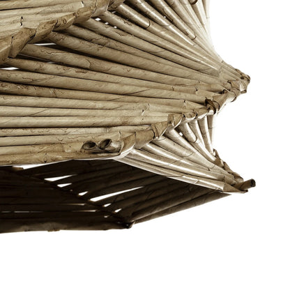 HUSLE 205-0045 Boho Κρεμαστό Φωτιστικό Οροφής με Ντουί 1 x E27 AC 220-240V IP20 - Μπεζ - M31 x Π31 x Υ28