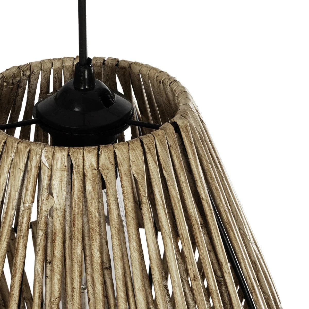 CASTILLO 205-0046 Boho Κρεμαστό Φωτιστικό Οροφής με Ντουί 1 x E27 AC 220-240V IP20 - Μπεζ - M26 x Π26 x Υ36