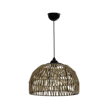 ARANCIA 205-0047 Boho Κρεμαστό Φωτιστικό Οροφής με Ντουί 1 x E27 AC 220-240V IP20 - Μπεζ - M35 x Π35 x Υ26