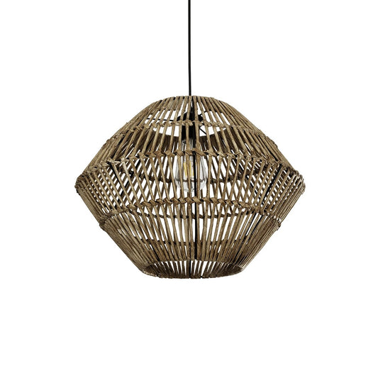 KEGEL 205-0048 Boho Κρεμαστό Φωτιστικό Οροφής με Ντουί 1 x E27 AC 220-240V IP20 - Μπεζ - M46 x Π46 x Υ35