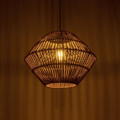 KEGEL 205-0048 Boho Κρεμαστό Φωτιστικό Οροφής με Ντουί 1 x E27 AC 220-240V IP20 - Μπεζ - M46 x Π46 x Υ35