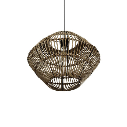 KEGEL 205-0048 Boho Κρεμαστό Φωτιστικό Οροφής με Ντουί 1 x E27 AC 220-240V IP20 - Μπεζ - M46 x Π46 x Υ35