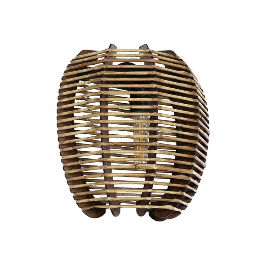 BOND 205-0050 Boho Φωτιστικό Τοίχου - Απλίκα με Ντουί 1 x E27 AC 220-240V IP20 - Μπεζ - M35 x Π18 x Υ32