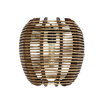 BOND 205-0050 Boho Φωτιστικό Τοίχου - Απλίκα με Ντουί 1 x E27 AC 220-240V IP20 - Μπεζ - M35 x Π18 x Υ32