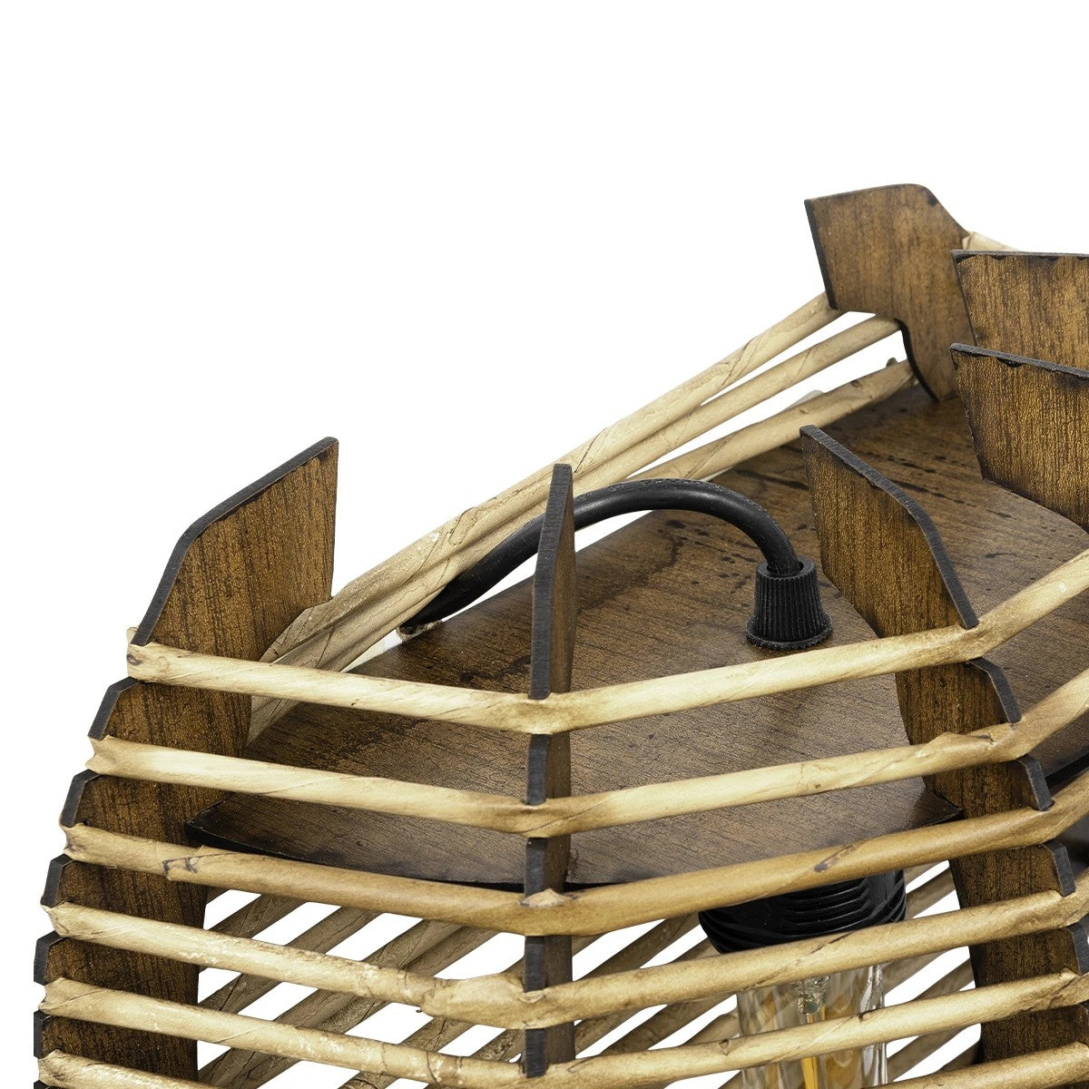 BOND 205-0050 Boho Φωτιστικό Τοίχου - Απλίκα με Ντουί 1 x E27 AC 220-240V IP20 - Μπεζ - M35 x Π18 x Υ32