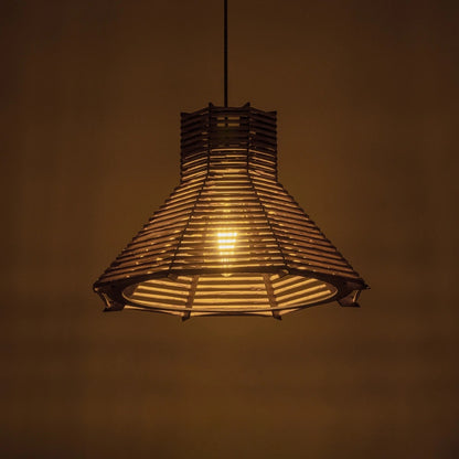 MEGALISTO 205-0051 Boho Κρεμαστό Φωτιστικό Οροφής με Ντουί 1 x E27 AC 220-240V IP20 - Καφέ- M40 x Π40 x Υ26