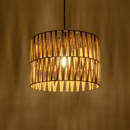 MARS 205-0054 Boho Κρεμαστό Φωτιστικό Οροφής με Ντουί 1 x E27 AC 220-240V IP20 - Μπεζ - M30 x Π30 x Υ24