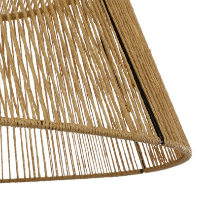 UPCONE 205-0056 Boho Κρεμαστό Φωτιστικό Οροφής με Ντουί 1 x E27 AC 220-240V IP20 - Μπεζ - M50 x Π50 x Υ43