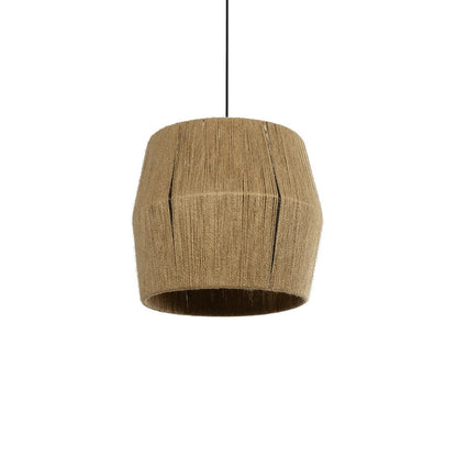CONE 205-0057 Boho Κρεμαστό Φωτιστικό Οροφής με Ντουί 1 x E27 AC 220-240V IP20 - Μπεζ - M38 x Π38 x Υ34