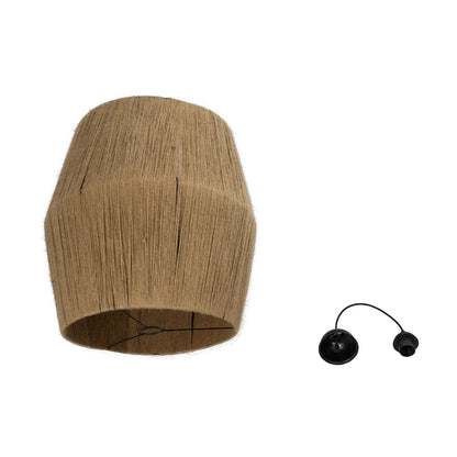 CONE 205-0058 Boho Κρεμαστό Φωτιστικό Οροφής με Ντουί 1 x E27 AC 220-240V IP20 - Μπεζ - M55 x Π55 x Υ50