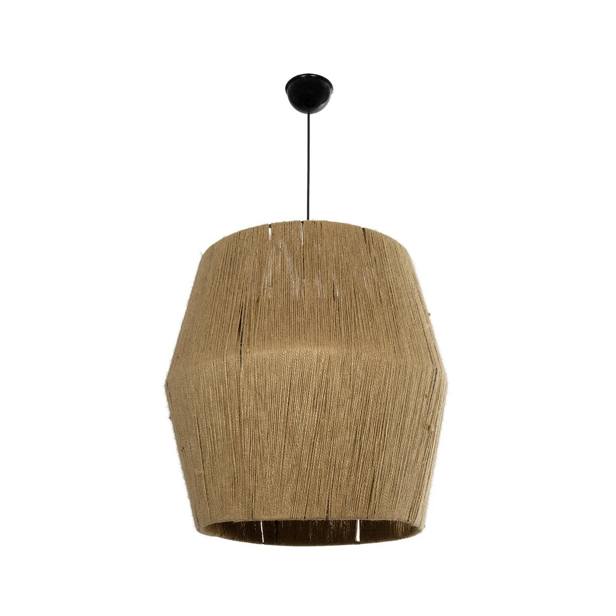 CONE 205-0058 Boho Κρεμαστό Φωτιστικό Οροφής με Ντουί 1 x E27 AC 220-240V IP20 - Μπεζ - M55 x Π55 x Υ50