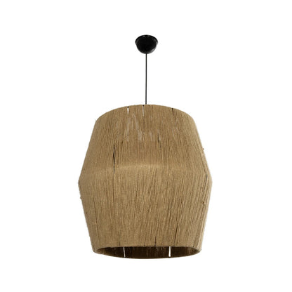 CONE 205-0058 Boho Κρεμαστό Φωτιστικό Οροφής με Ντουί 1 x E27 AC 220-240V IP20 - Μπεζ - M55 x Π55 x Υ50