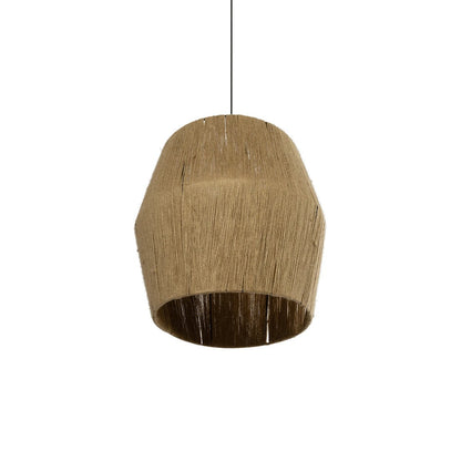 CONE 205-0058 Boho Κρεμαστό Φωτιστικό Οροφής με Ντουί 1 x E27 AC 220-240V IP20 - Μπεζ - M55 x Π55 x Υ50