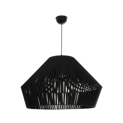 NUI 205-0062 Boho Κρεμαστό Φωτιστικό Οροφής με Ντουί 1 x E27 AC 220-240V IP20 - Μαύρο - M60 x Π60 x Υ41