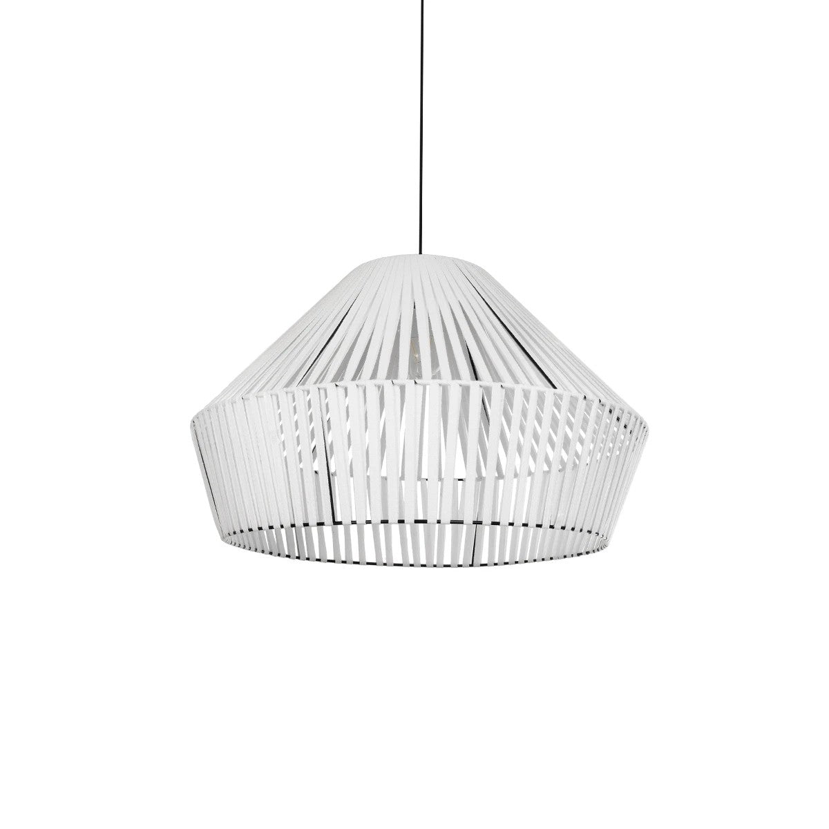 NUI 205-0064 Boho Κρεμαστό Φωτιστικό Οροφής με Ντουί 1 x E27 AC 220-240V IP20 - Λευκό - M60 x Π60 x Υ41