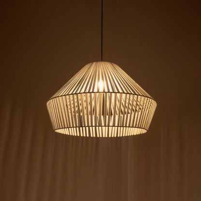 NUI 205-0064 Boho Κρεμαστό Φωτιστικό Οροφής με Ντουί 1 x E27 AC 220-240V IP20 - Λευκό - M60 x Π60 x Υ41