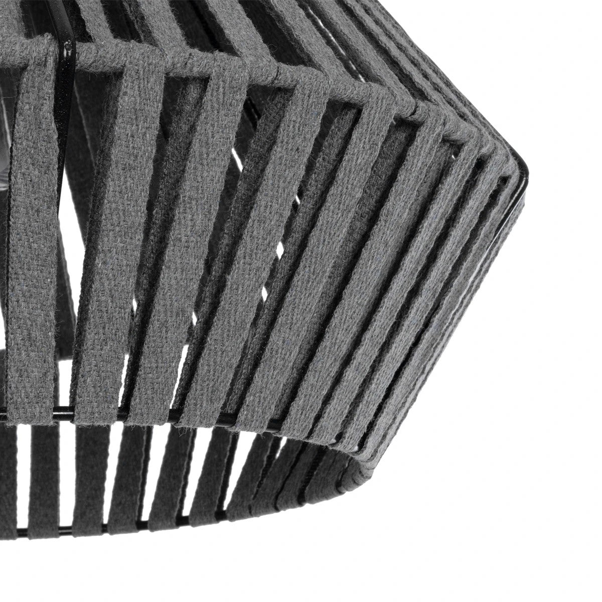 NUI 205-0065 Boho Κρεμαστό Φωτιστικό Οροφής με Ντουί 1 x E27 AC 220-240V IP20 - Γκρι - M36 x Π36 x Υ27