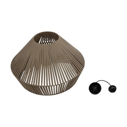 NUI 205-0068 Boho Κρεμαστό Φωτιστικό Οροφής με Ντουί 1 x E27 AC 220-240V IP20 - Μπεζ - M60 x Π60 x Υ41