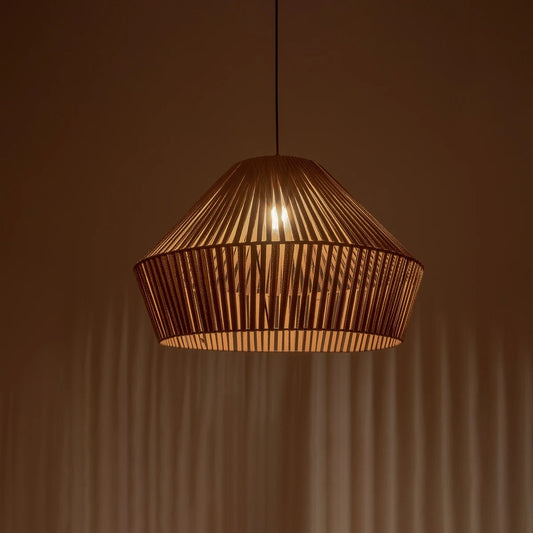 NUI 205-0068 Boho Κρεμαστό Φωτιστικό Οροφής με Ντουί 1 x E27 AC 220-240V IP20 - Μπεζ - M60 x Π60 x Υ41