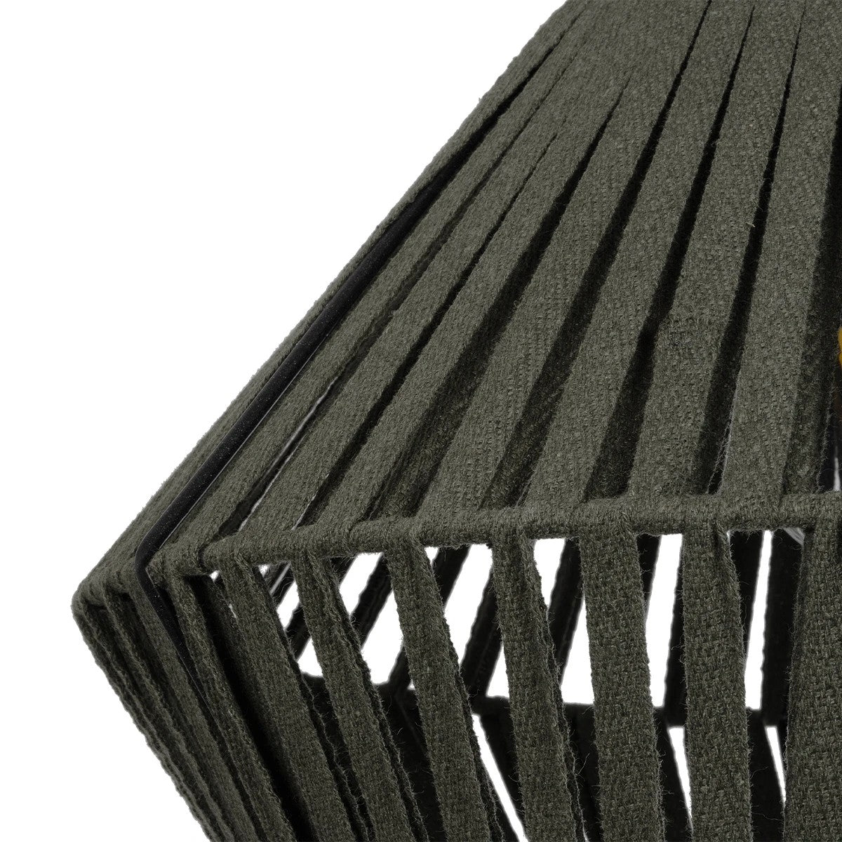 NUI 205-0069 Boho Κρεμαστό Φωτιστικό Οροφής με Ντουί 1 x E27 AC 220-240V IP20 - Πρασίνο - M36 x Π36 x Υ27