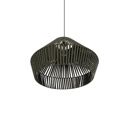 NUI 205-0070 Boho Κρεμαστό Φωτιστικό Οροφής με Ντουί 1 x E27 AC 220-240V IP20 - Πρασίνο - M60 x Π60 x Υ41