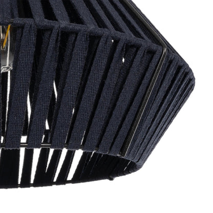 NUI 205-0071 Boho Κρεμαστό Φωτιστικό Οροφής με Ντουί 1 x E27 AC 220-240V IP20 - Μπλε - M36 x Π36 x Υ27