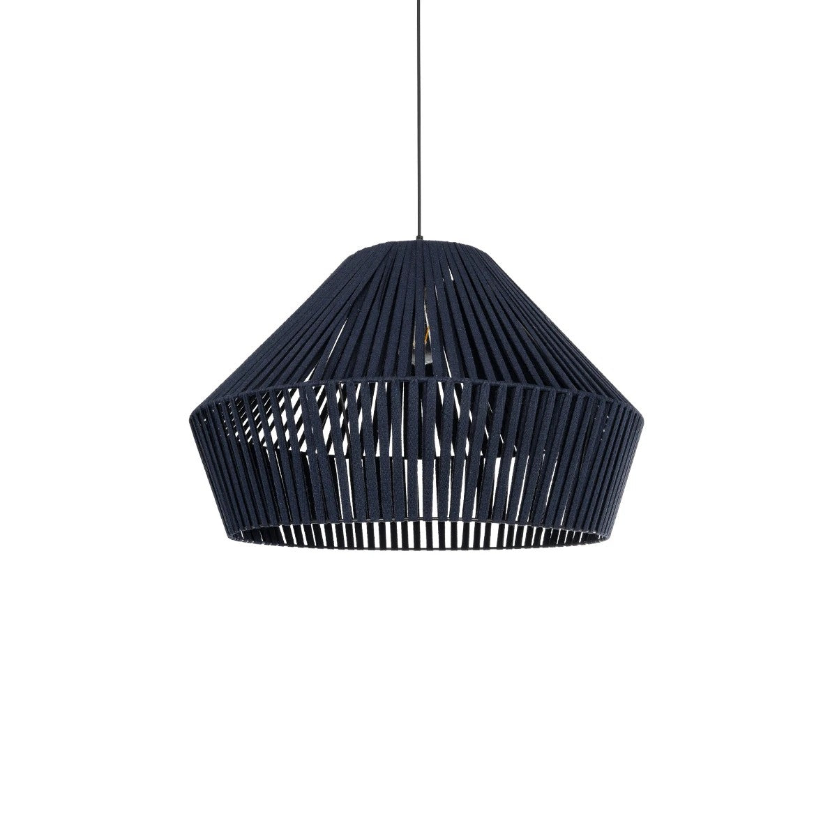 NUI 205-0072 Boho Κρεμαστό Φωτιστικό Οροφής με Ντουί 1 x E27 AC 220-240V IP20 - Μπλε - M60 x Π60 x Υ41