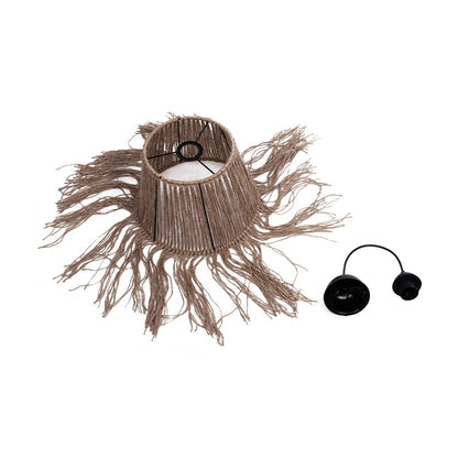 ROKA 205-0075 Boho Κρεμαστό Φωτιστικό Οροφής με Ντουί 1 x E27 AC 220-240V IP20 - Μπεζ - M30 x Π30 x Υ45