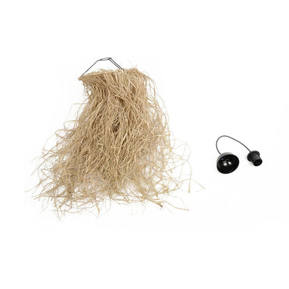 PIOVERE 205-0078 Boho Κρεμαστό Φωτιστικό Οροφής με Ντουί 1 x E27 AC 220-240V IP20 - Μπεζ - M35 x Π35 x Υ70