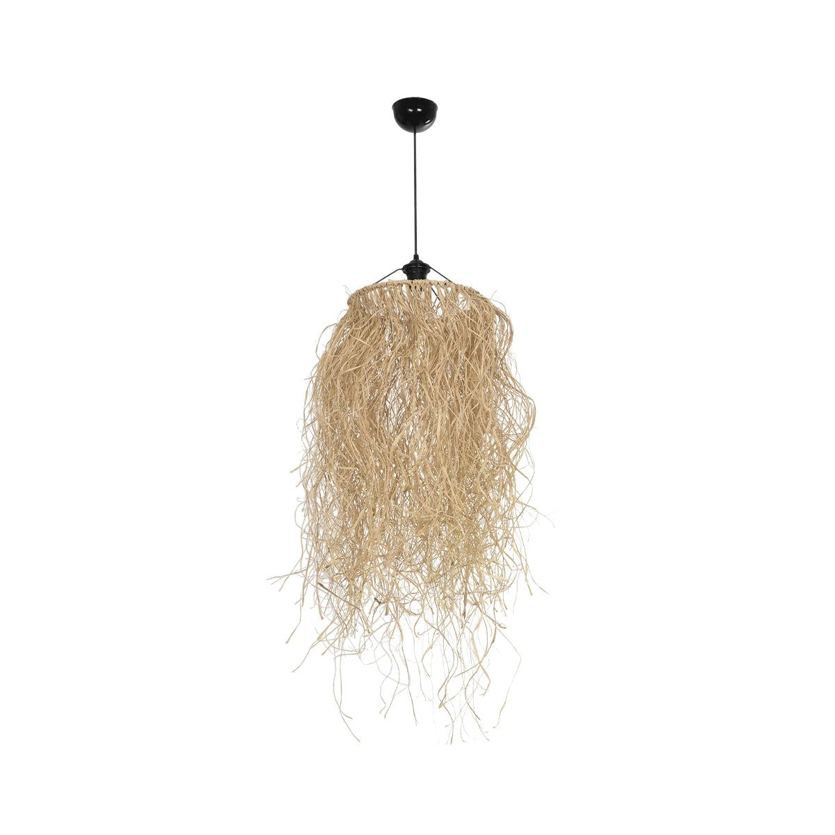 PIOVERE 205-0078 Boho Κρεμαστό Φωτιστικό Οροφής με Ντουί 1 x E27 AC 220-240V IP20 - Μπεζ - M35 x Π35 x Υ70