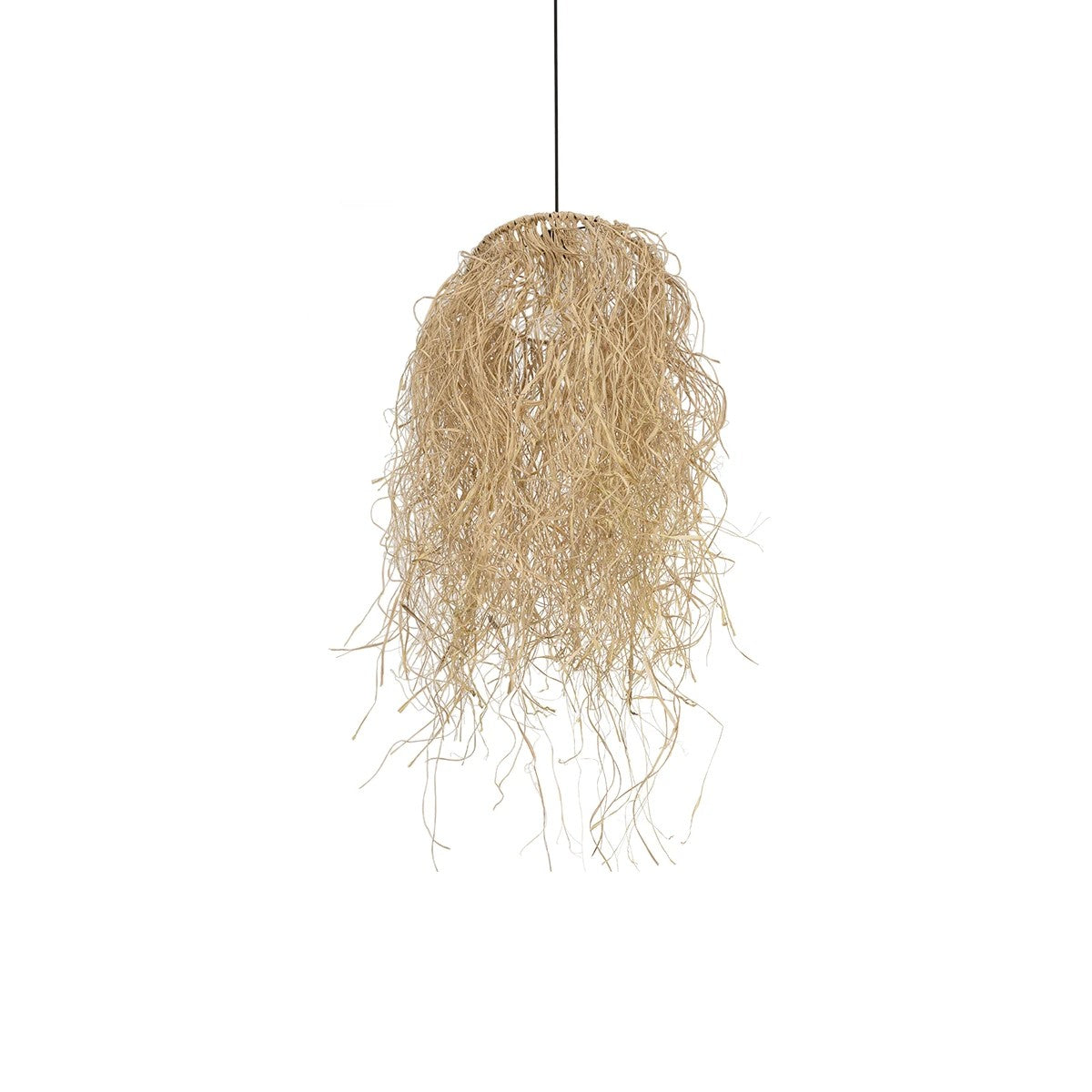 PIOVERE 205-0078 Boho Κρεμαστό Φωτιστικό Οροφής με Ντουί 1 x E27 AC 220-240V IP20 - Μπεζ - M35 x Π35 x Υ70