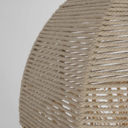 PLUVIA 205-0081 Boho Κρεμαστό Φωτιστικό Οροφής με Ντουί 1 x E27 AC 220-240V IP20 - Μπεζ - M40 x Π40 x Υ70