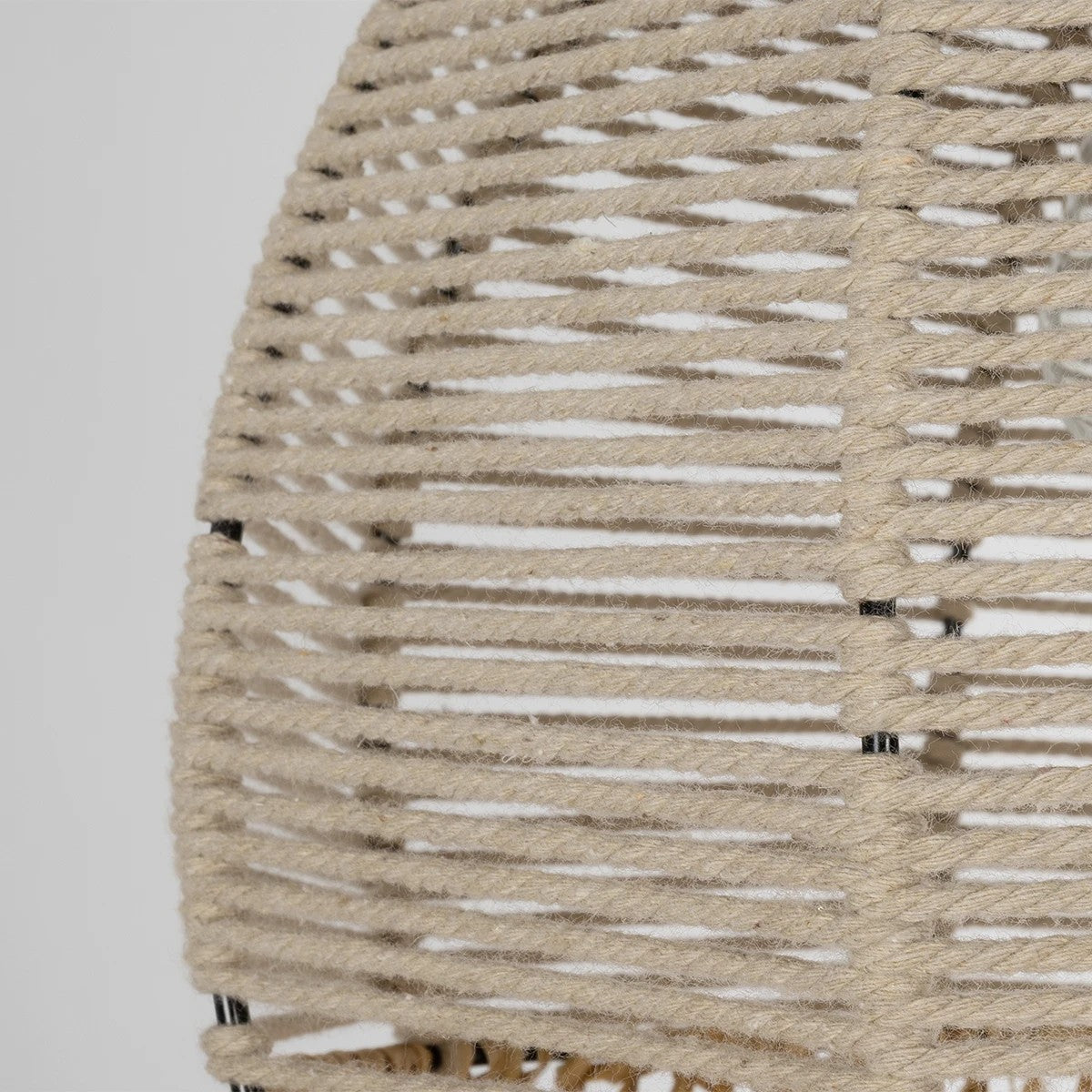 PLUVIA 205-0082 Boho Κρεμαστό Φωτιστικό Οροφής με Ντουί 1 x E27 AC 220-240V IP20 - Μπεζ - M30 x Π30 x Υ70