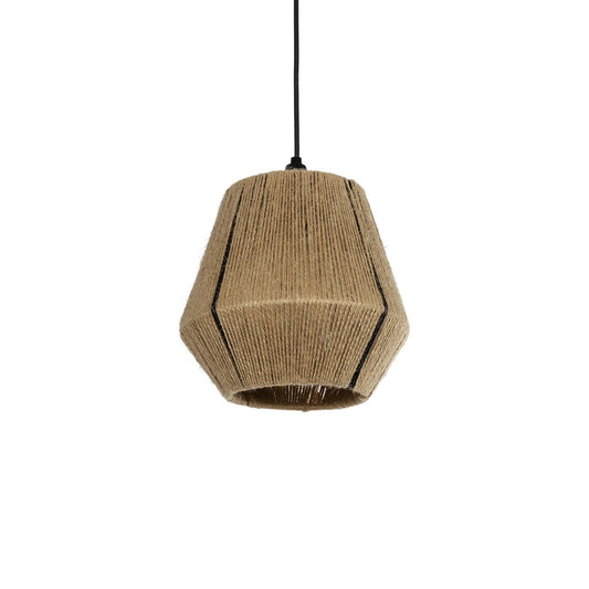 PULVIS 205-0083 Boho Κρεμαστό Φωτιστικό Οροφής με Ντουί 1 x E27 AC 220-240V IP20 - Μπεζ - M22 x Π22 x Υ22