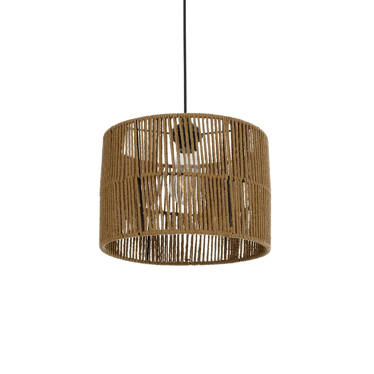 SAFA 205-0085 Boho Κρεμαστό Φωτιστικό Οροφής με Ντουί 1 x E27 AC 220-240V IP20 - Μπεζ - M30 x Π30 x Υ26