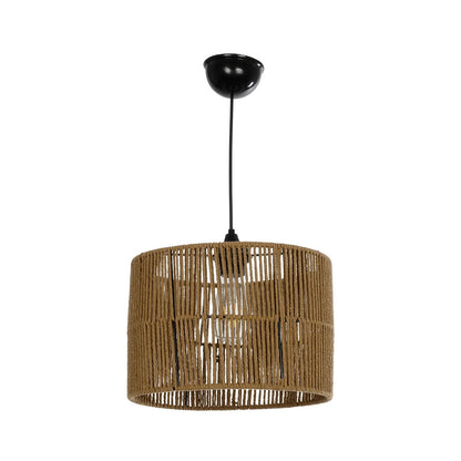 SAFA 205-0085 Boho Κρεμαστό Φωτιστικό Οροφής με Ντουί 1 x E27 AC 220-240V IP20 - Μπεζ - M30 x Π30 x Υ26