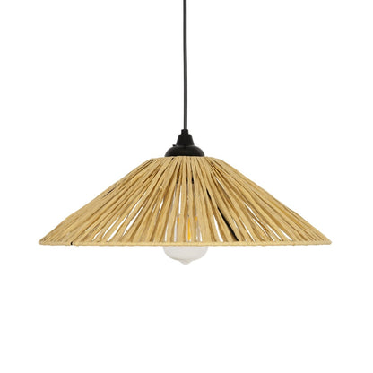 CHAPEAU 205-0086 Boho Κρεμαστό Φωτιστικό Οροφής με Ντουί 1 x E27 AC 220-240V IP20 - Μπεζ - M41 x Π41 x Υ17