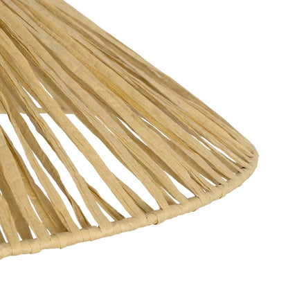 CHAPEAU 205-0086 Boho Κρεμαστό Φωτιστικό Οροφής με Ντουί 1 x E27 AC 220-240V IP20 - Μπεζ - M41 x Π41 x Υ17