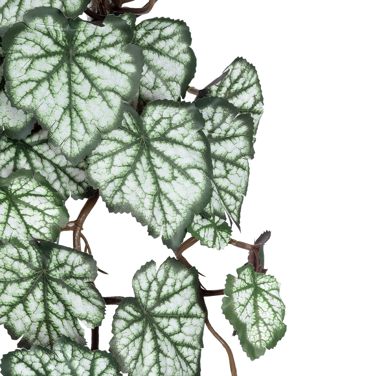 REX BEGONIA HANGING PLANT 20604 Τεχνητό Διακοσμητικό Κρεμαστό Φυτό Βιγόνια Υ45cm